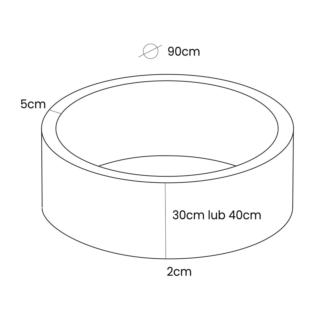 Luna boldbassin – Ecru fløjl, guld & beige bolde - Eventyrtid